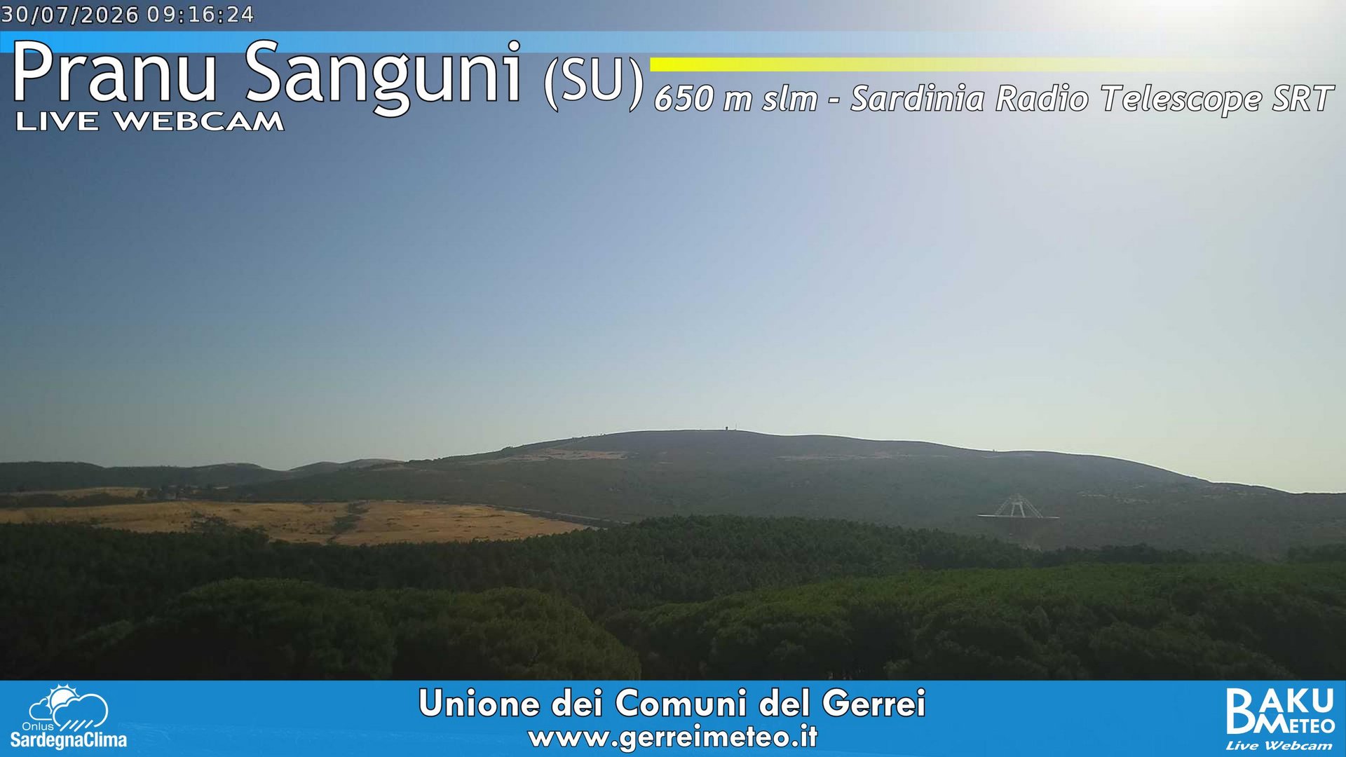 time-lapse frame, Pranu Sanguni SRT webcam
