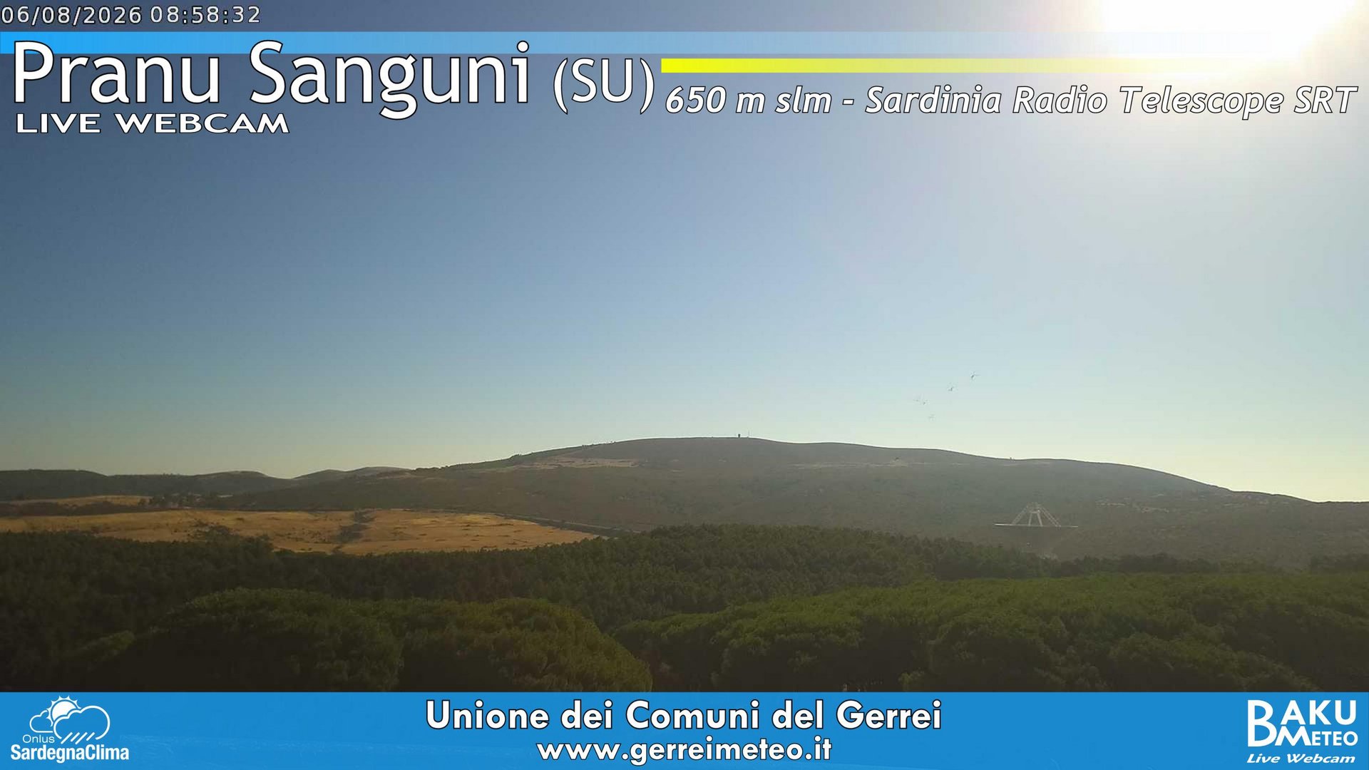 time-lapse frame, Pranu Sanguni SRT webcam