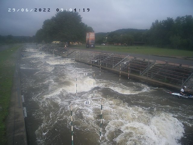 time-lapse frame, Troja - bottom webcam