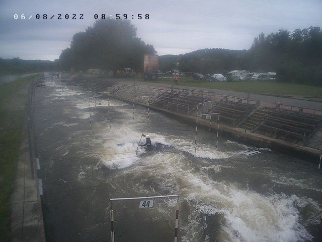 time-lapse frame, Troja - bottom webcam