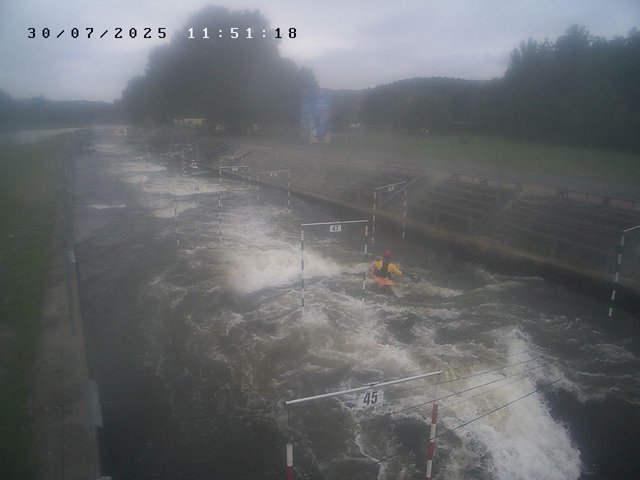 time-lapse frame, Troja - bottom webcam
