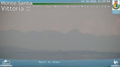 view from Monte Santa Vittoria Sud on 2026-03-30