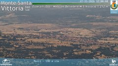view from Monte Santa Vittoria Sud on 2026-07-15