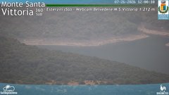 view from Monte Santa Vittoria Sud on 2026-07-26