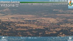 view from Monte Santa Vittoria Sud on 2026-08-01
