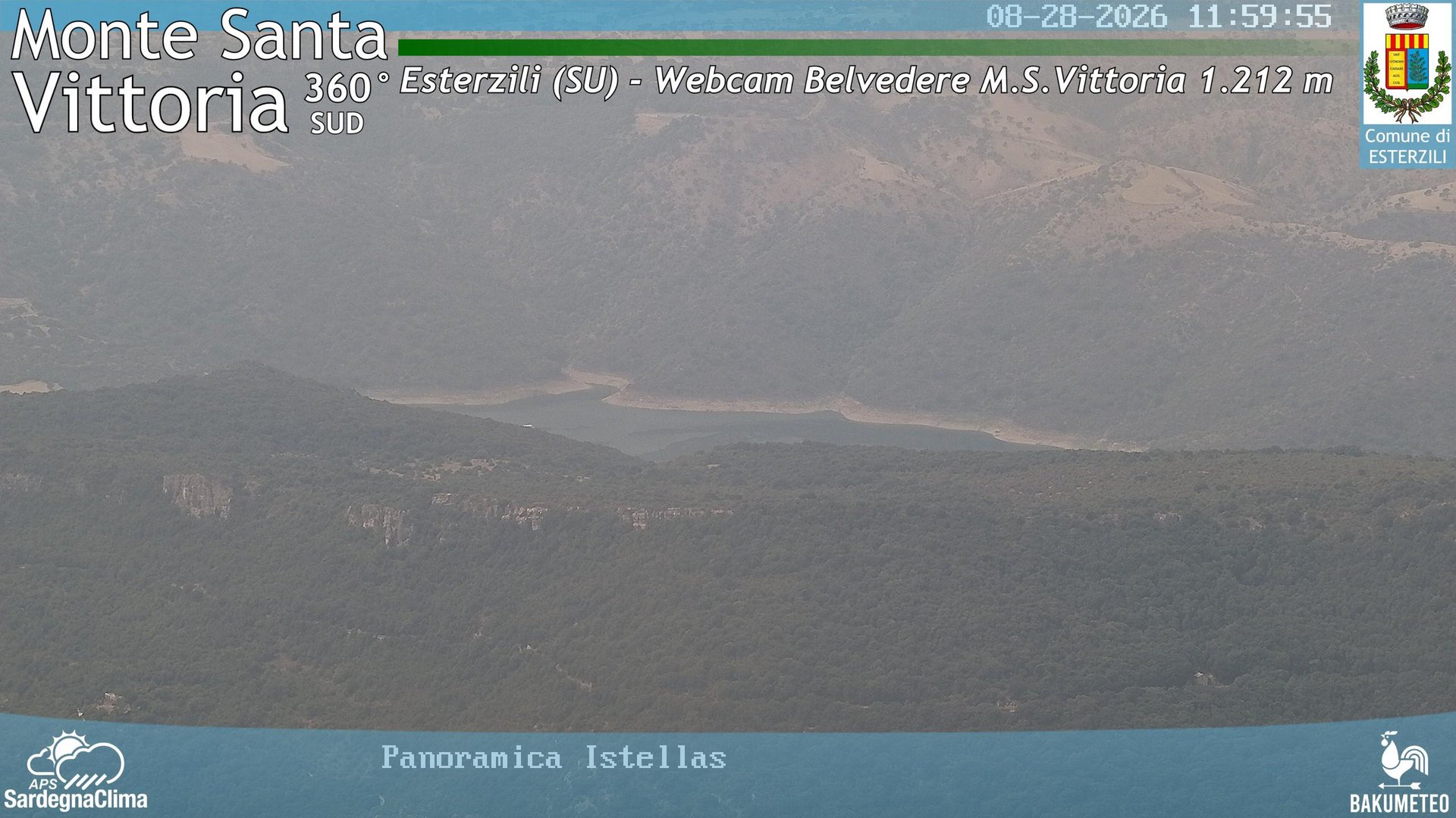 view from Monte Santa Vittoria Sud on 2026-08-28