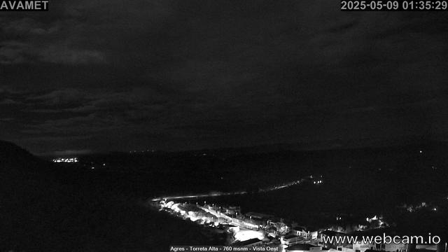 time-lapse frame, Torreta Alta webcam