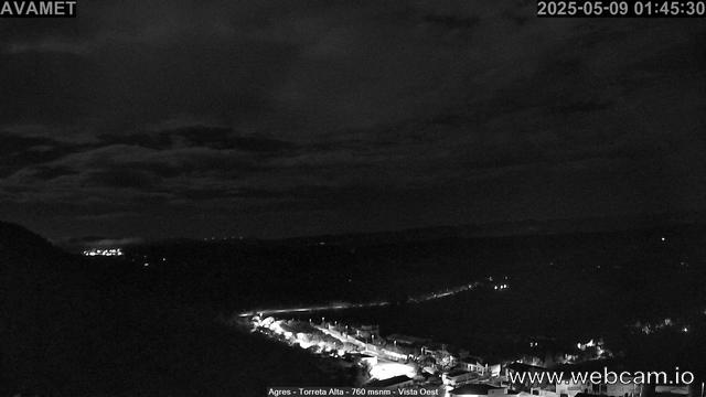 time-lapse frame, Torreta Alta webcam