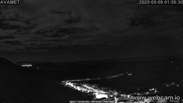 time-lapse frame, Torreta Alta webcam