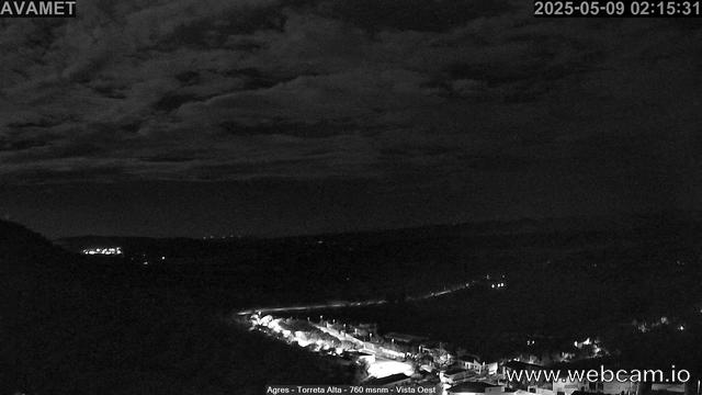 time-lapse frame, Torreta Alta webcam