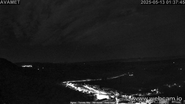 time-lapse frame, Torreta Alta webcam