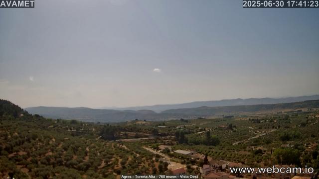 time-lapse frame, Torreta Alta webcam