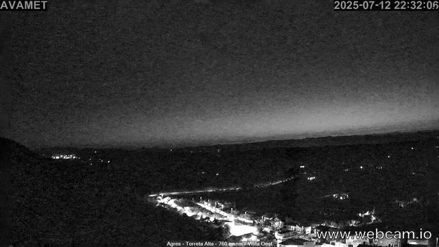time-lapse frame, Torreta Alta webcam