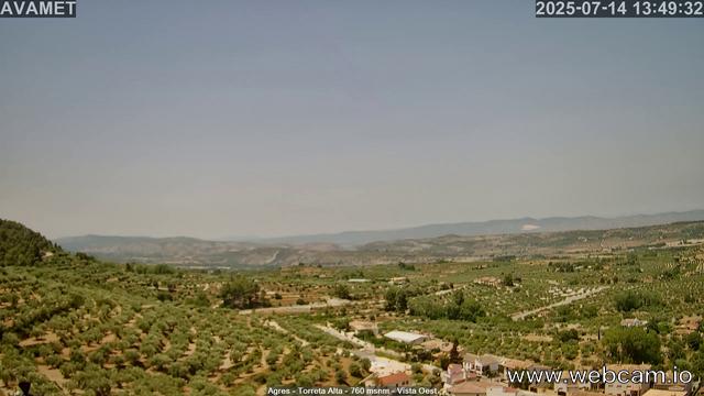 time-lapse frame, Torreta Alta webcam