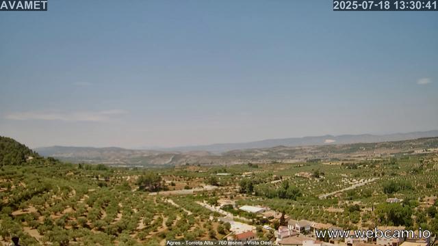 time-lapse frame, Torreta Alta webcam