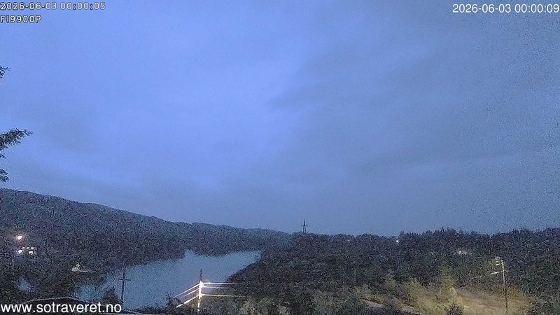 time-lapse frame, Sotra webcam