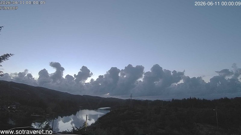 time-lapse frame, Sotra webcam