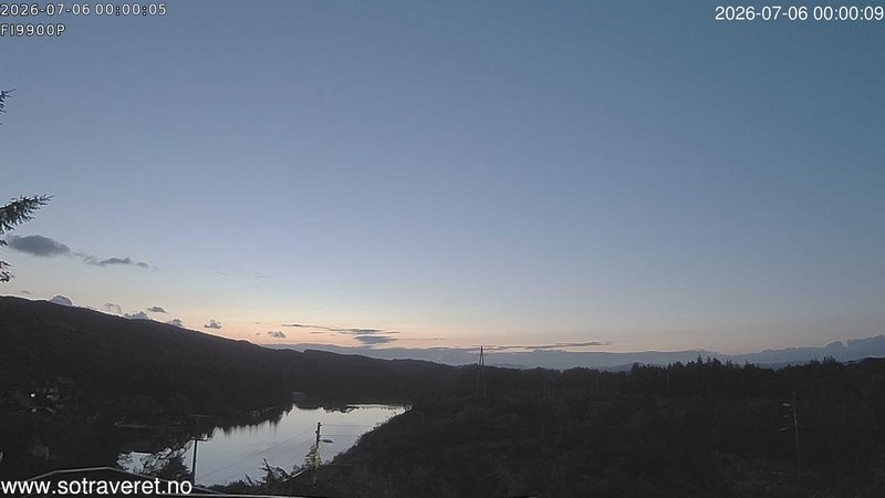 time-lapse frame, Sotra webcam