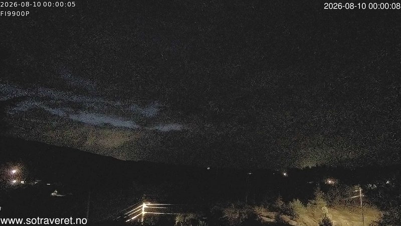 time-lapse frame, Sotra webcam