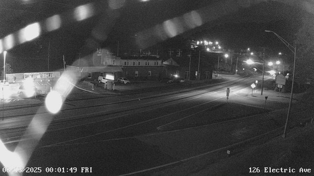 time-lapse frame, Electric Avenue - Lewistown webcam