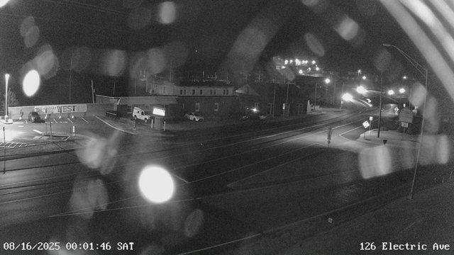 time-lapse frame, Electric Avenue - Lewistown webcam