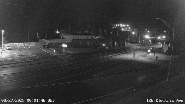 time-lapse frame, Electric Avenue - Lewistown webcam