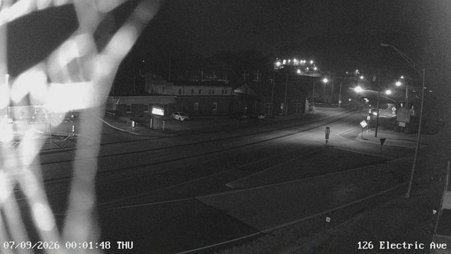 time-lapse frame, Electric Avenue - Lewistown webcam