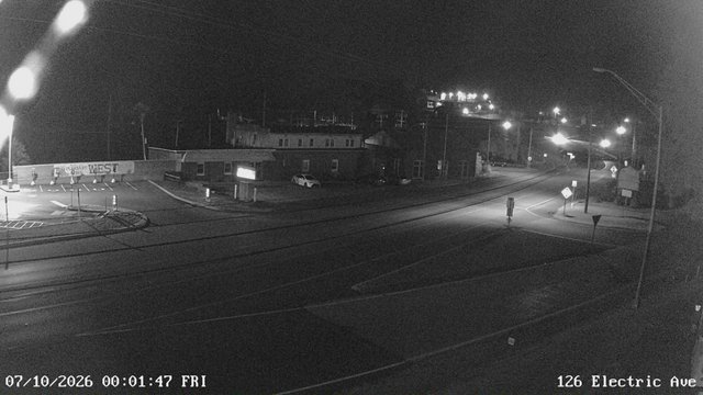 time-lapse frame, Electric Avenue - Lewistown webcam