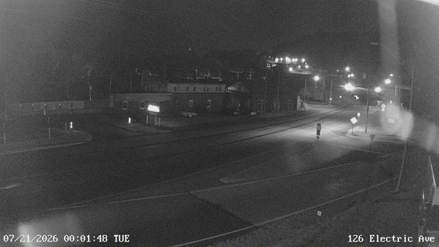 time-lapse frame, Electric Avenue - Lewistown webcam