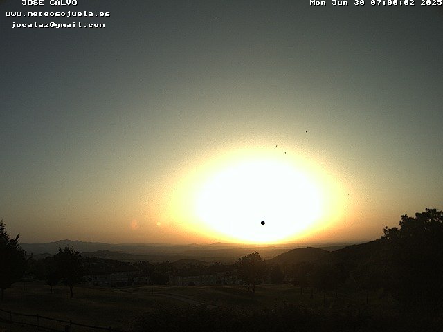 time-lapse frame, SOJUELA webcam
