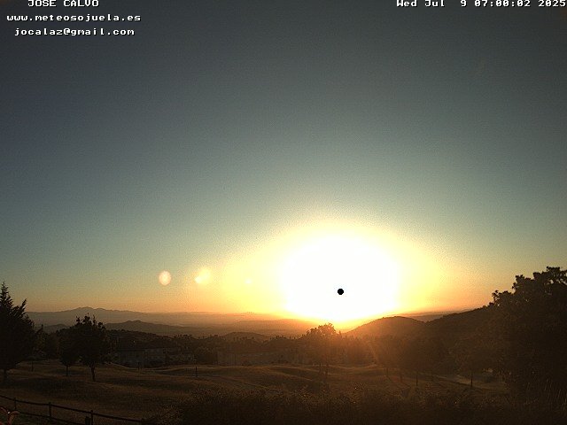 time-lapse frame, SOJUELA webcam