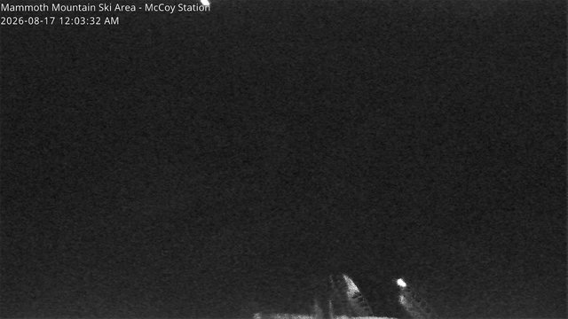time-lapse frame, Mammoth McCoy webcam