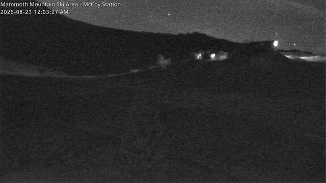 time-lapse frame, Mammoth McCoy webcam