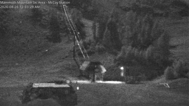 time-lapse frame, Mammoth McCoy webcam