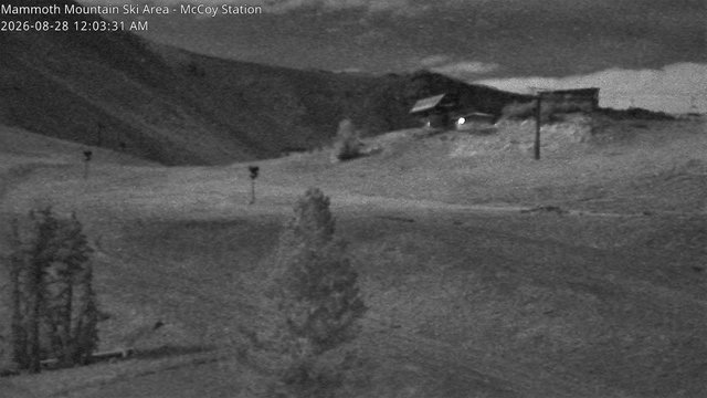 time-lapse frame, Mammoth McCoy webcam