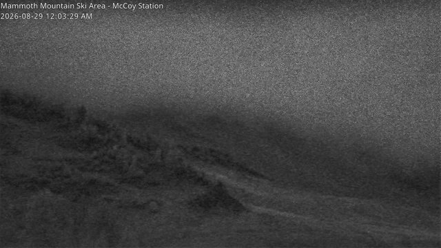 time-lapse frame, Mammoth McCoy webcam