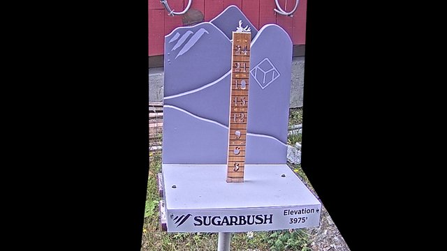 view from Sugarbush Summit Snow Stake on 2026-08-22