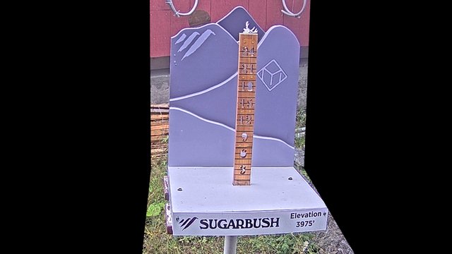 view from Sugarbush Summit Snow Stake on 2026-08-23