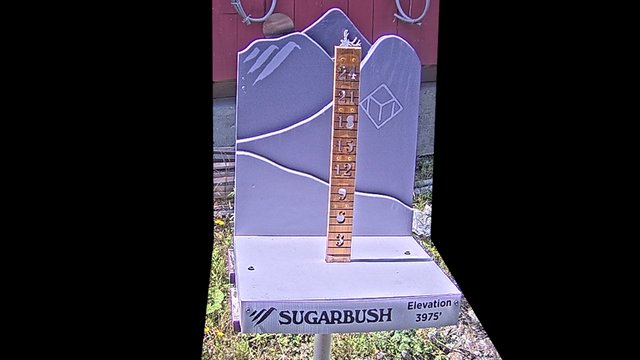 view from Sugarbush Summit Snow Stake on 2026-08-24