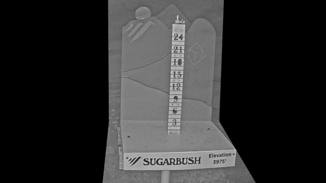 time-lapse frame, Sugarbush Summit Snow Stake webcam