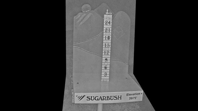 time-lapse frame, Sugarbush Summit Snow Stake webcam