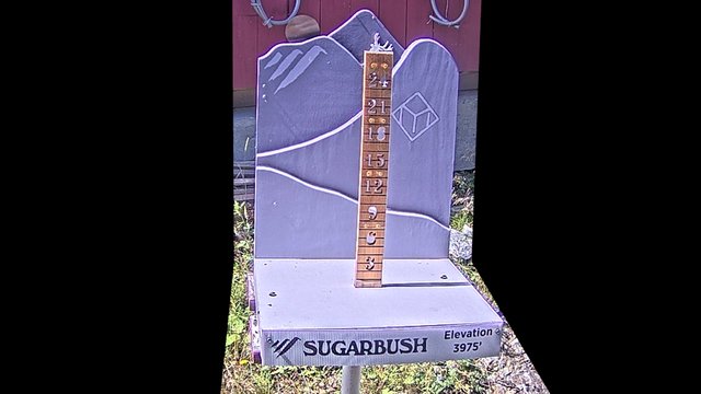 view from Sugarbush Summit Snow Stake on 2026-08-31