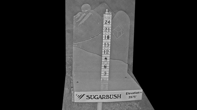 time-lapse frame, Sugarbush Summit Snow Stake webcam