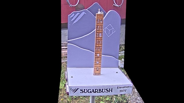 time-lapse frame, Sugarbush Summit Snow Stake webcam