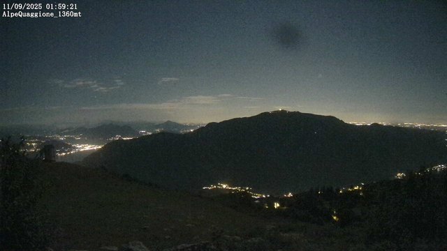 time-lapse frame, Germagno Alpe Quaggione Monte Zucaro webcam