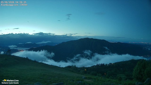 time-lapse frame, Germagno Alpe Quaggione Monte Zucaro webcam