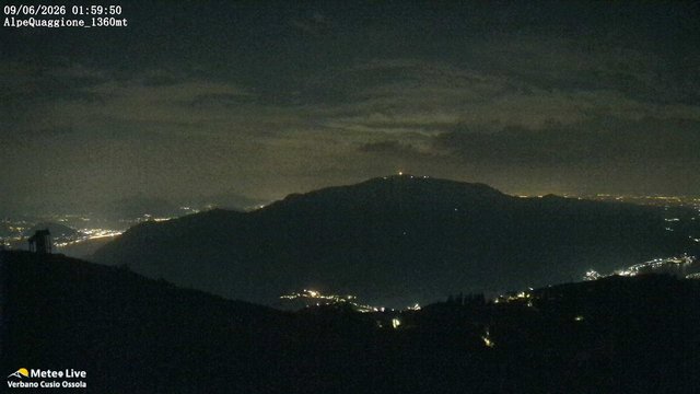 time-lapse frame, Germagno Alpe Quaggione Monte Zucaro webcam