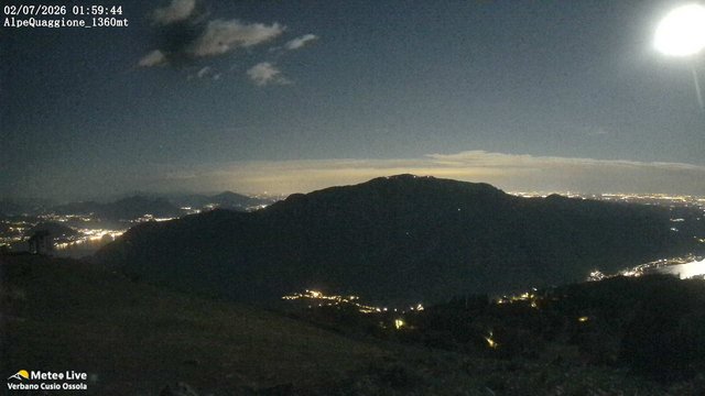 time-lapse frame, Germagno Alpe Quaggione Monte Zucaro webcam