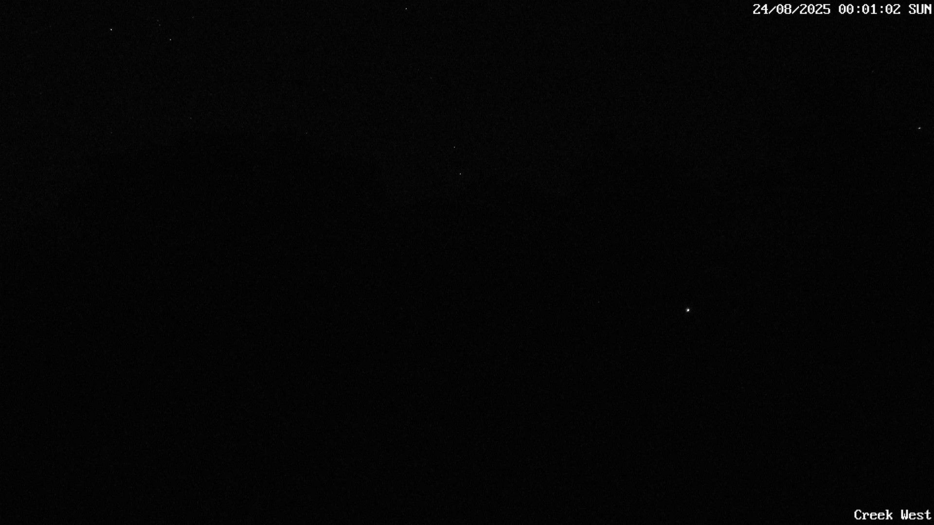 time-lapse frame, CreekCam West webcam