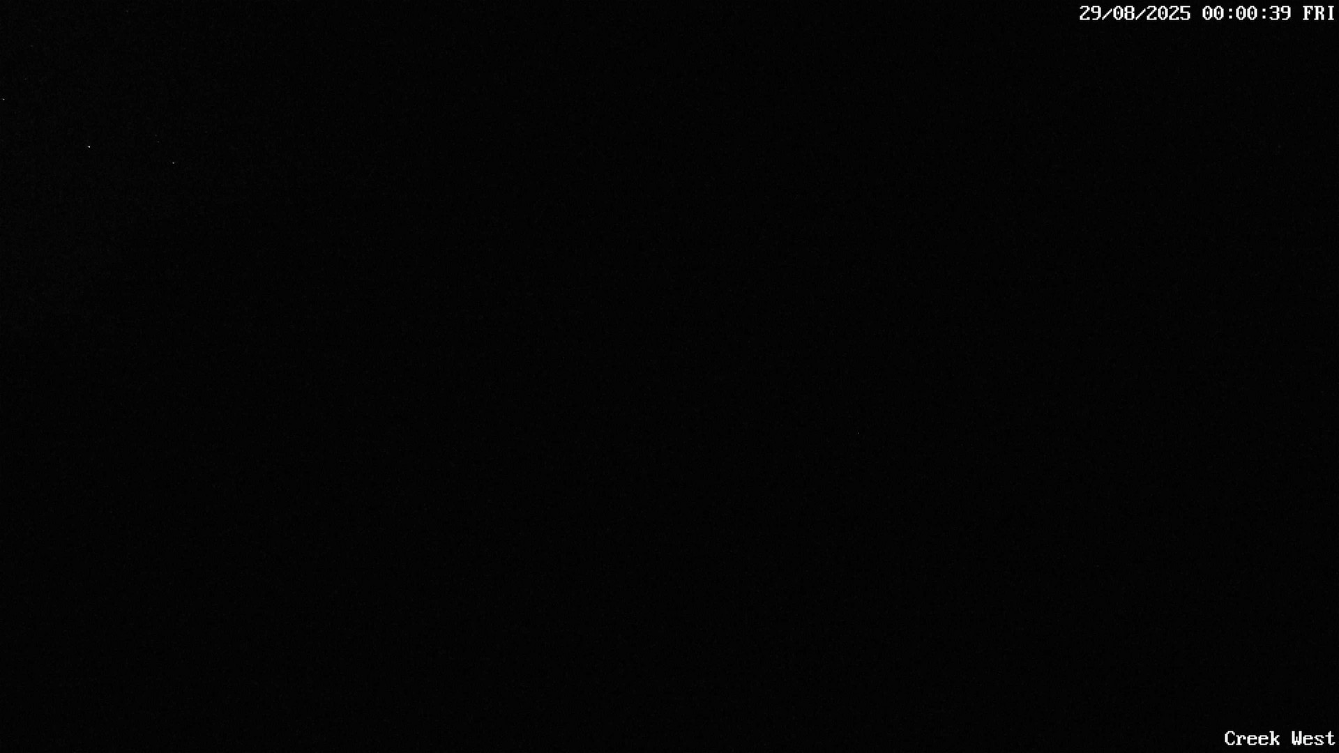 time-lapse frame, CreekCam West webcam